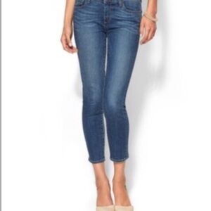 PAIGE Roxie Capri Women's Blue Jeans 31 Medium Wash